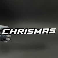 1PC CHRISMAS 3D Acrylic Badge - Car Truck Emblem Fender Tailgate Trunk Sticker