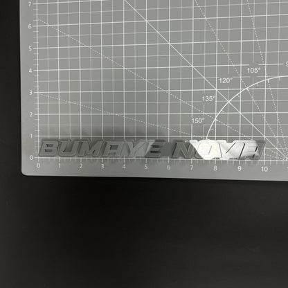 1PC BUMAYE NOVA 3D Acrylic Badge - Car Truck Emblem Fender Sticker