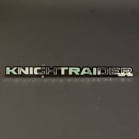 1PC KNIGHTRAIDER 3D Acrylic Badge - Car Truck Emblem Fender Sticker
