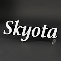 1PC Skyota 3D Acrylic Badge - Car Truck Emblem Fender Tailgate Trunk Sticker