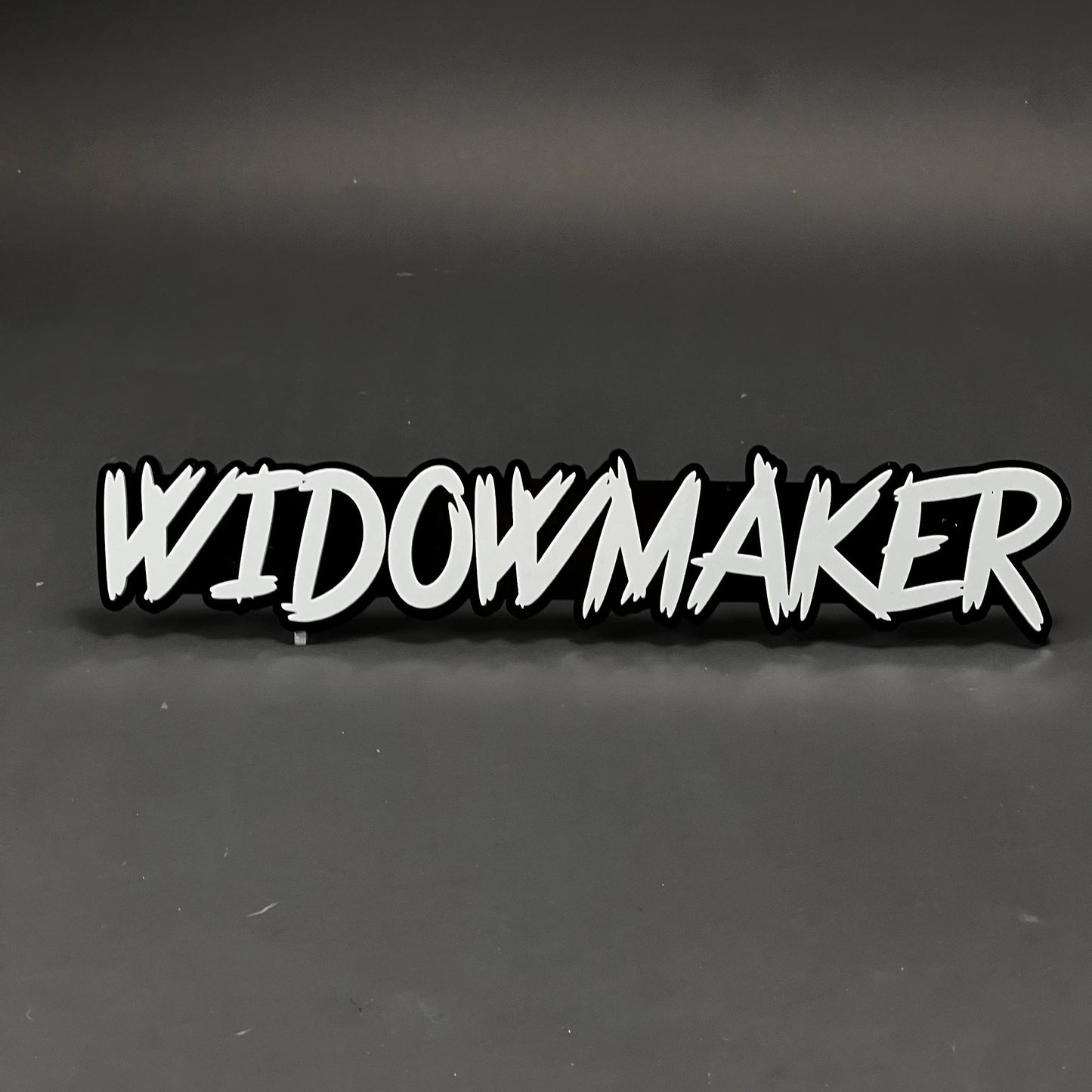 1PC WIDOWMAKER 3D Acrylic Badge - Car Truck Emblem Fender Tailgate Trunk Sticker