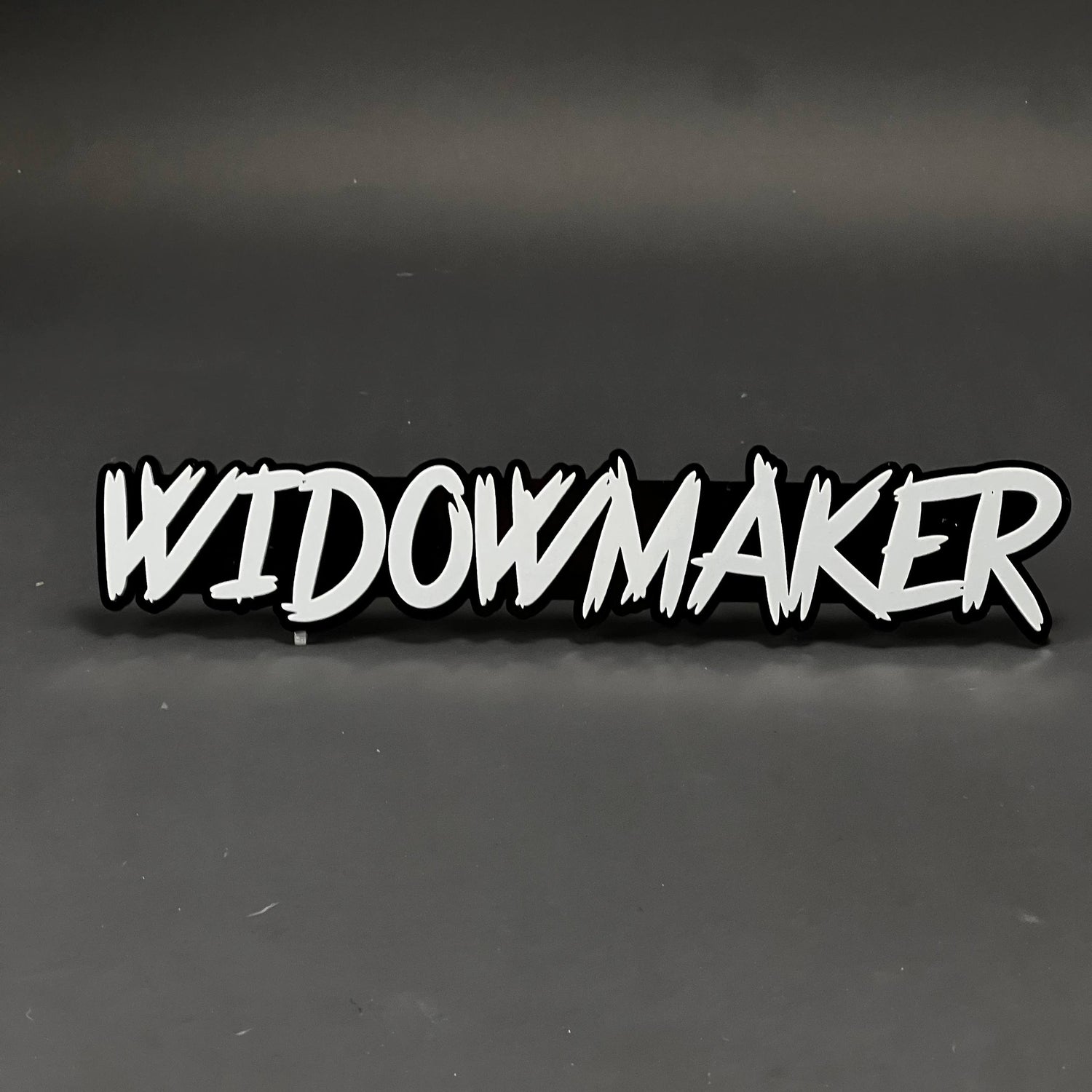 1PC WIDOWMAKER 3D Acrylic Badge - Car Truck Emblem Fender Tailgate Trunk Sticker