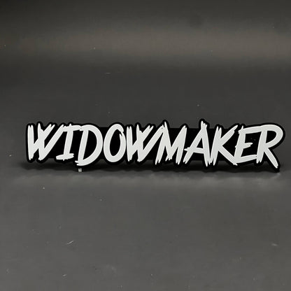 1PC WIDOWMAKER 3D Acrylic Badge - Car Truck Emblem Fender Tailgate Trunk Sticker