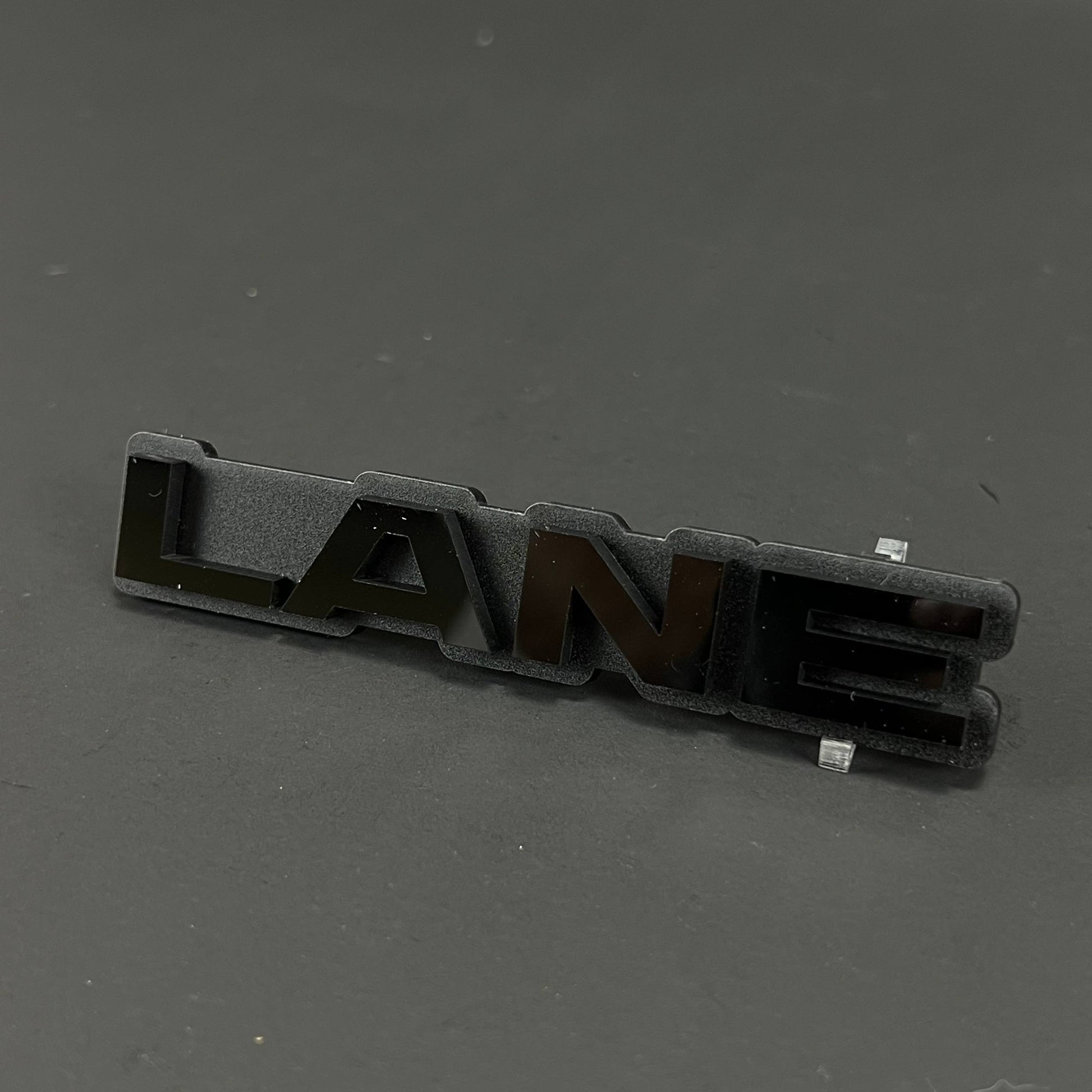 1PC LANE 3D Acrylic Badge - Car Truck Emblem Fender Tailgate Trunk Sticker