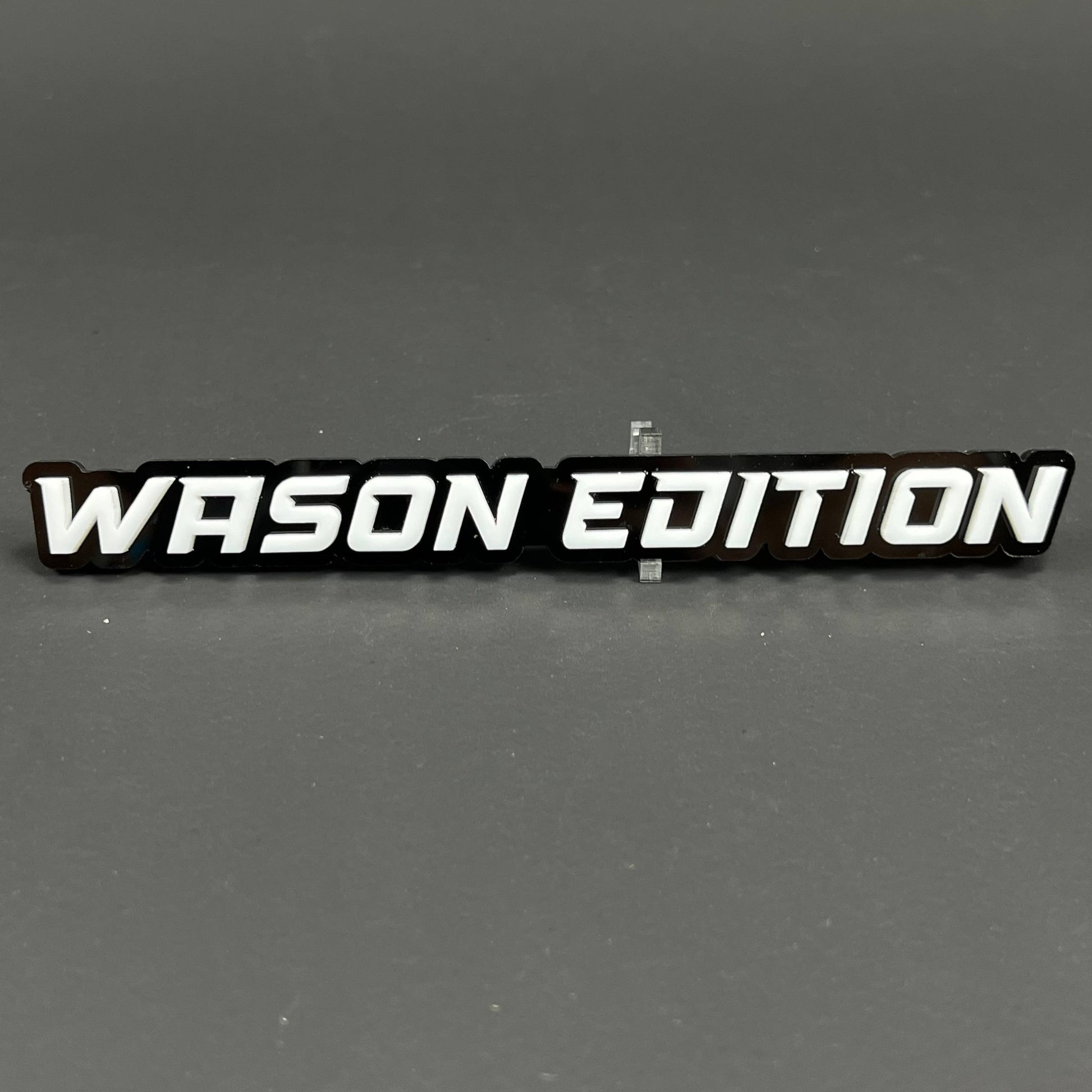 1PC WASON EDITION 3D Acrylic Badge - Car Truck Emblem Fender Tailgate Trunk Sticker