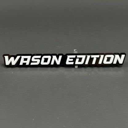 1PC WASON EDITION 3D Acrylic Badge - Car Truck Emblem Fender Tailgate Trunk Sticker