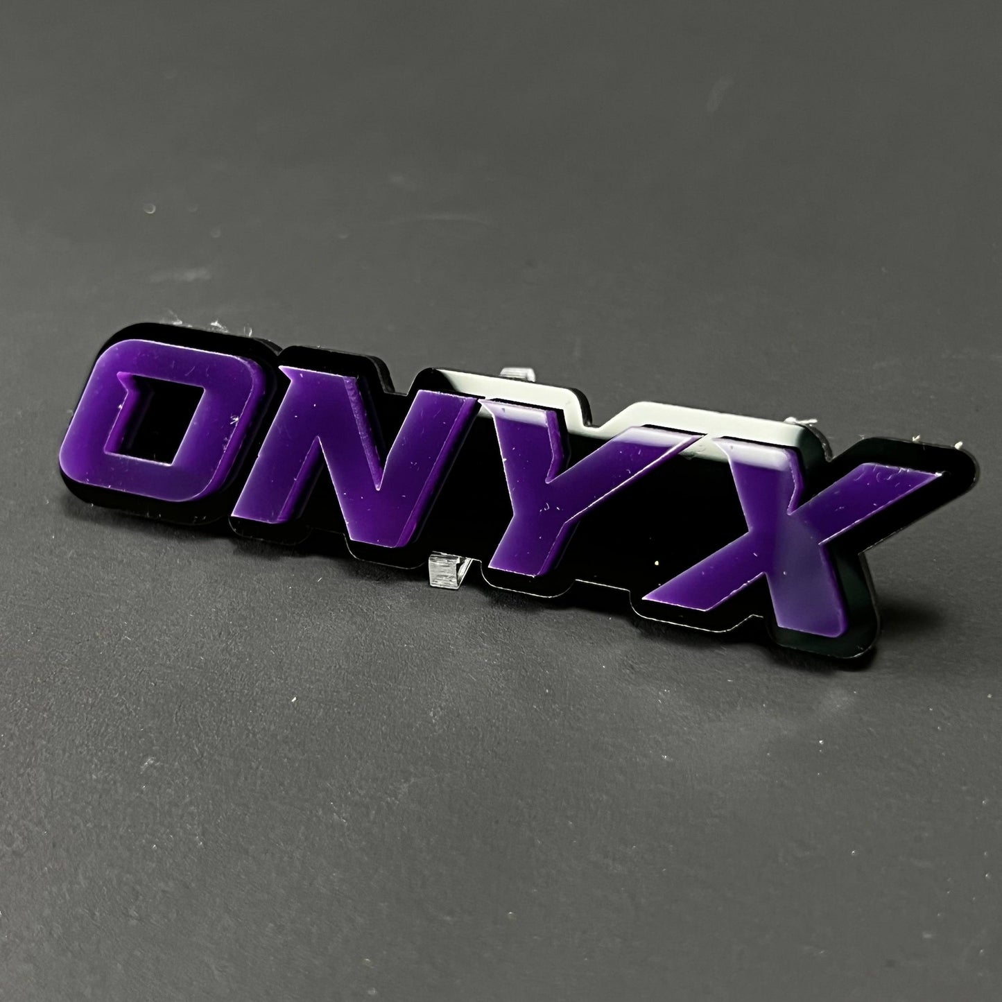 1PC ONYX 3D Acrylic Badge - Car Truck Emblem Fender Tailgate Trunk Sticker