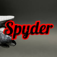 1PC Spyder 3D Acrylic Badge - Car Truck Emblem Fender Tailgate Trunk Sticker