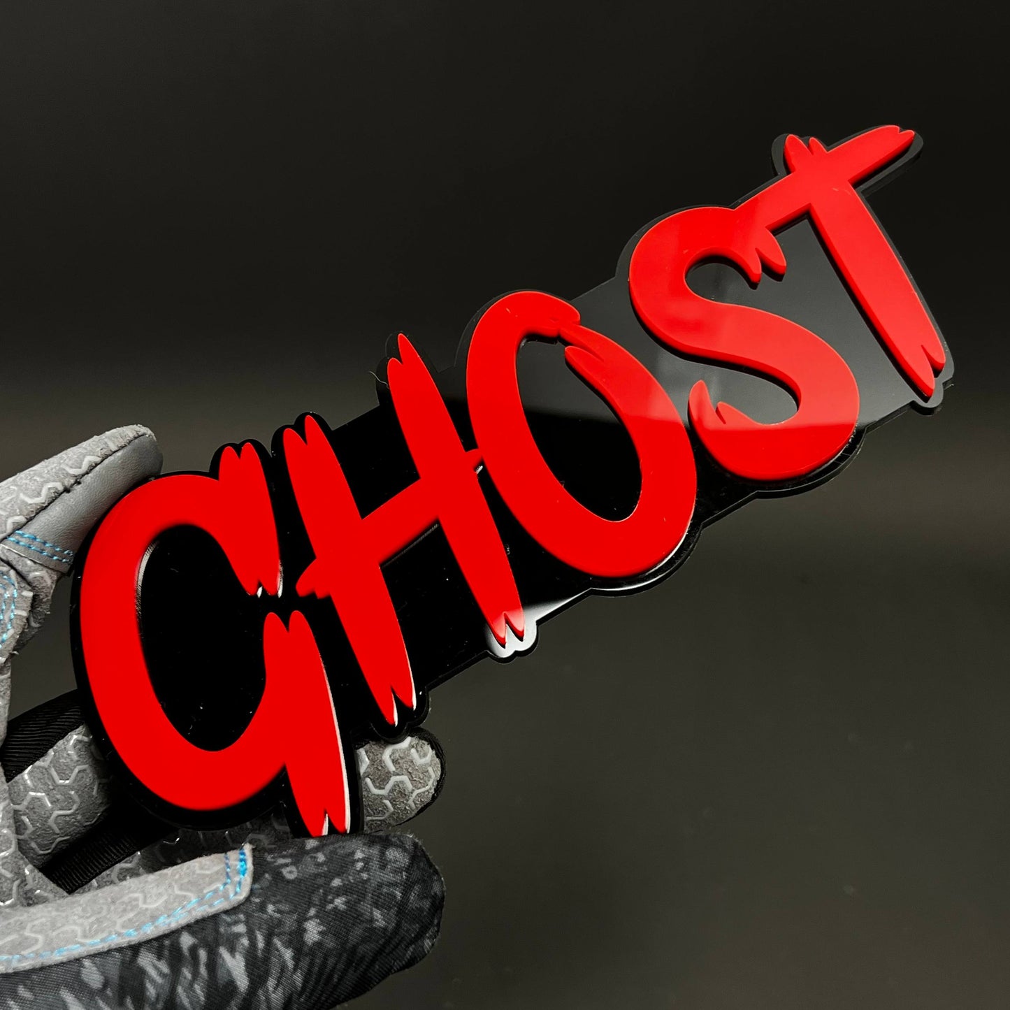 1PC GHOST 3D Acrylic Badge - Car Truck Emblem Fender Tailgate Trunk Sticker