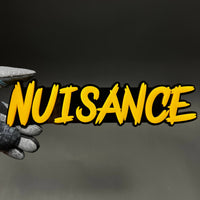 1PC NUISANCE 3D Acrylic Badge - Car Truck Emblem Fender Tailgate Trunk Sticker