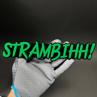 1PC STRAMBIHH! 3D Acrylic Badge - Car Truck Emblem Fender Tailgate Trunk Sticker