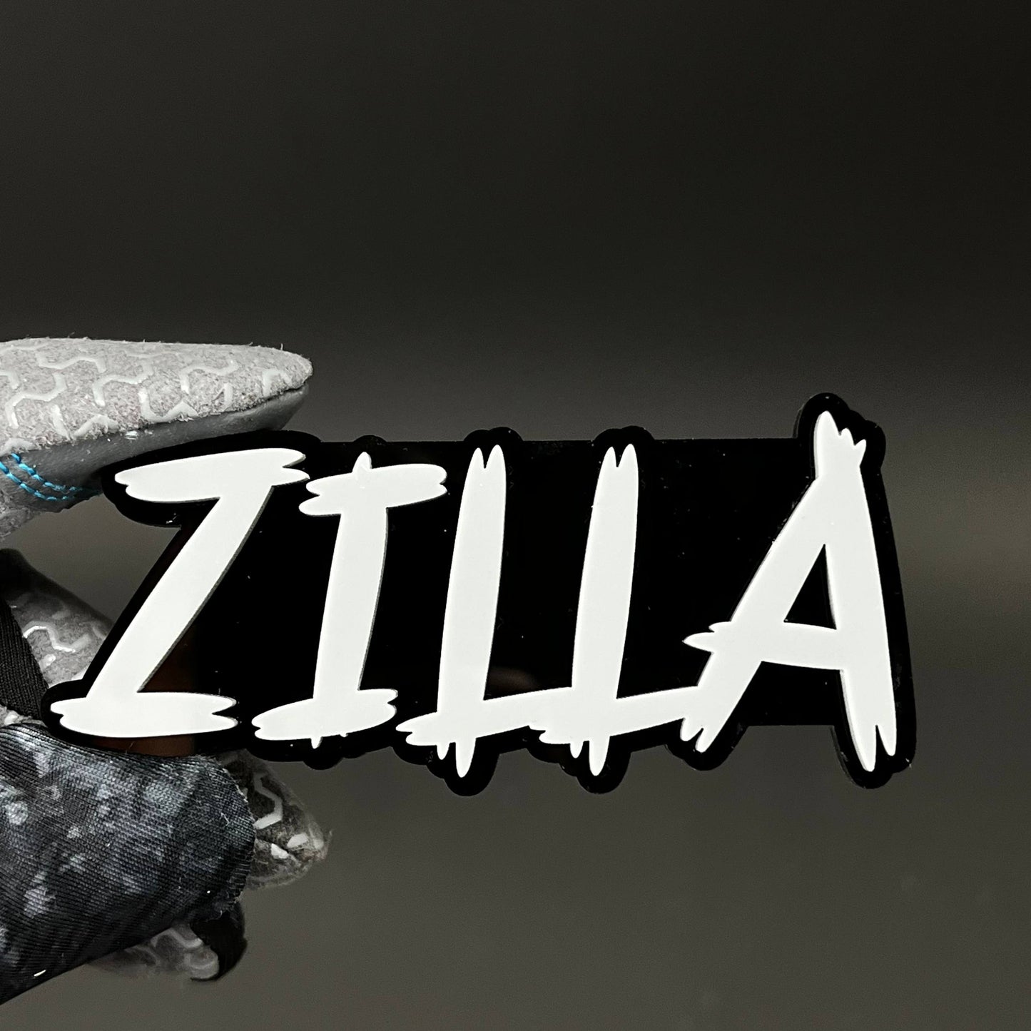 1PC ZILLA 3D Acrylic Badge - Car Truck Emblem Fender Tailgate Trunk Sticker