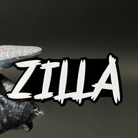 1PC ZILLA 3D Acrylic Badge - Car Truck Emblem Fender Tailgate Trunk Sticker
