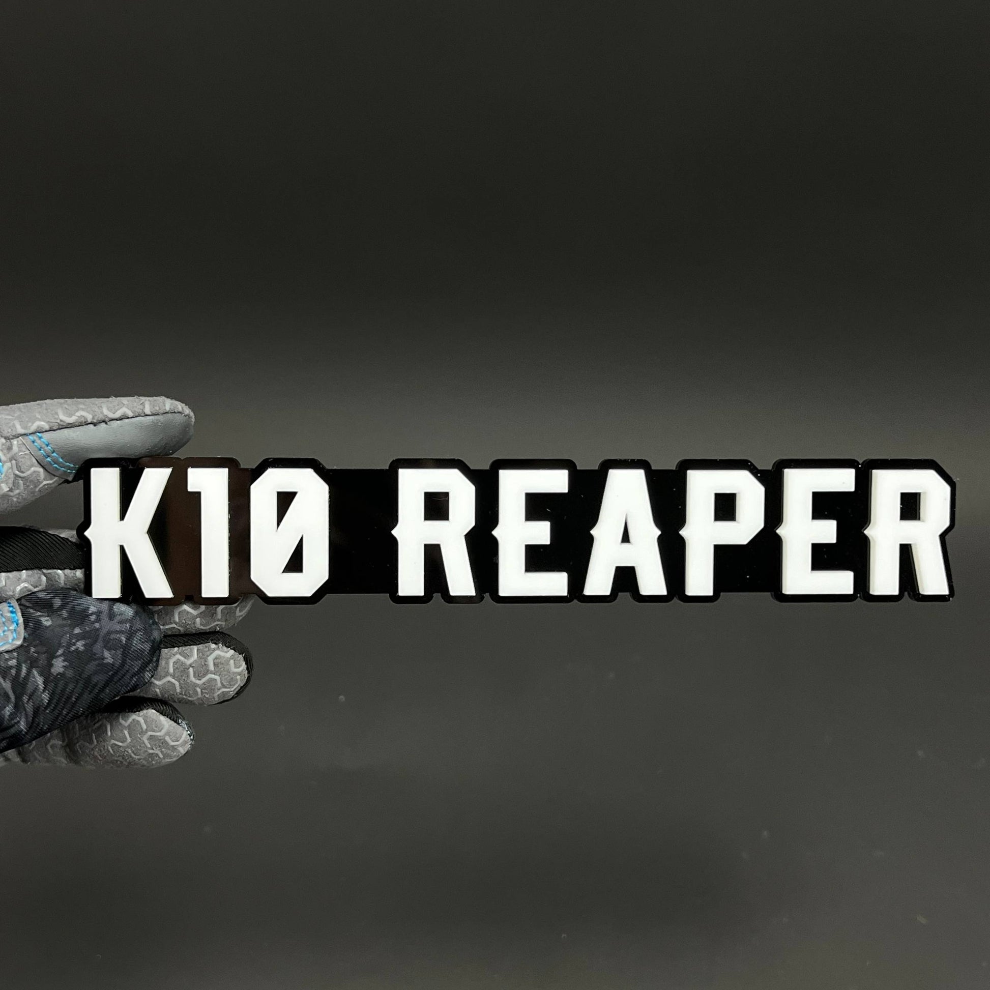 1PC K10 REAPER 3D Acrylic Badge - Car Truck Emblem Fender Tailgate Trunk Sticker