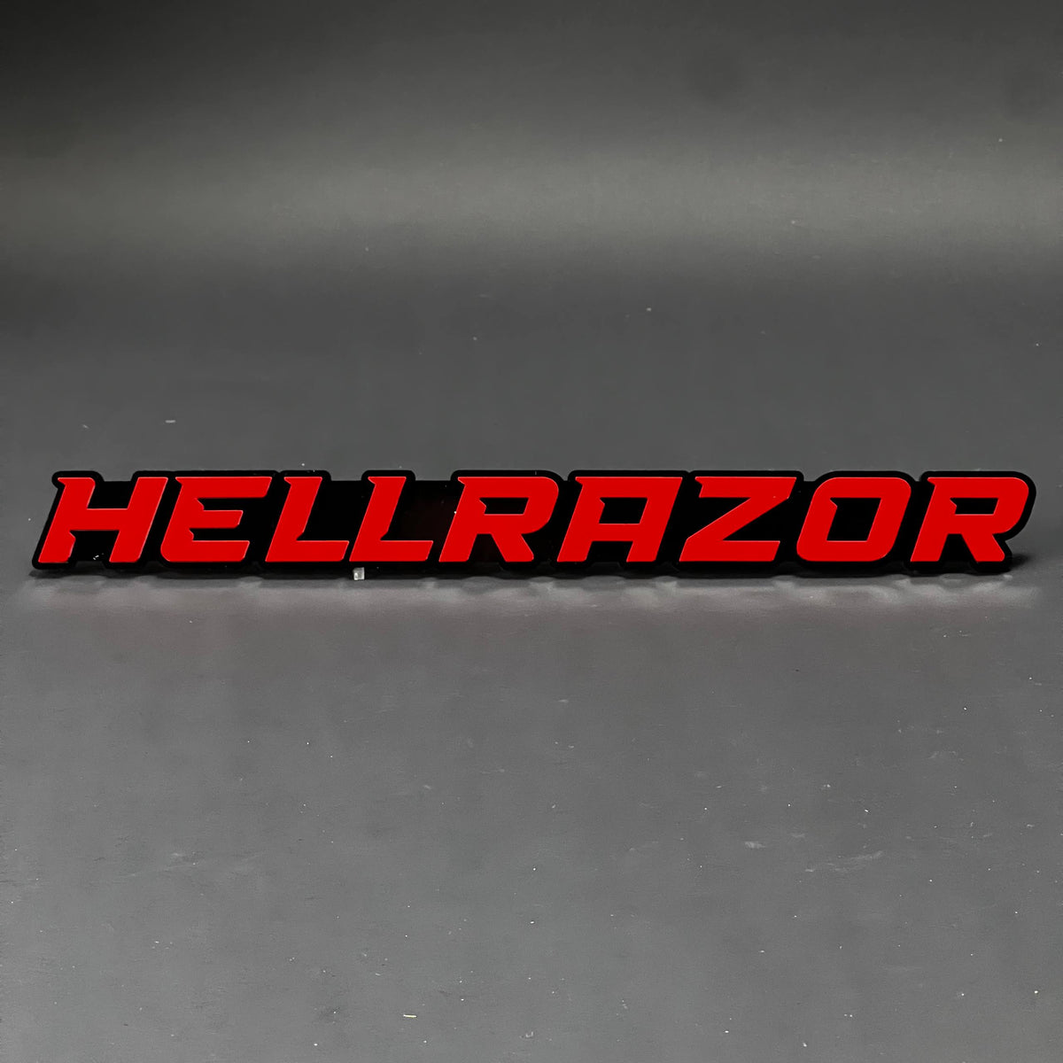 1PC HELLRAZOR 3D Acrylic Badge - Car Truck Emblem Fender Tailgate Trunk Sticker