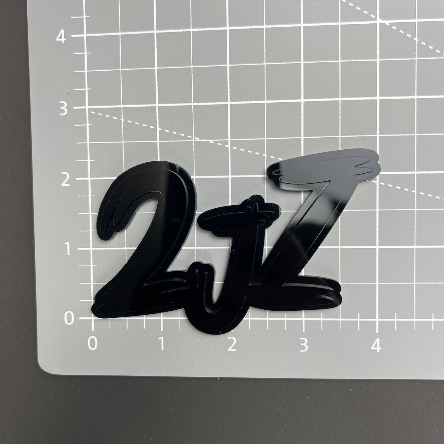 2JZ 3D Acrylic Badge - Car Truck Emblem Fender Tailgate Trunk Sticker