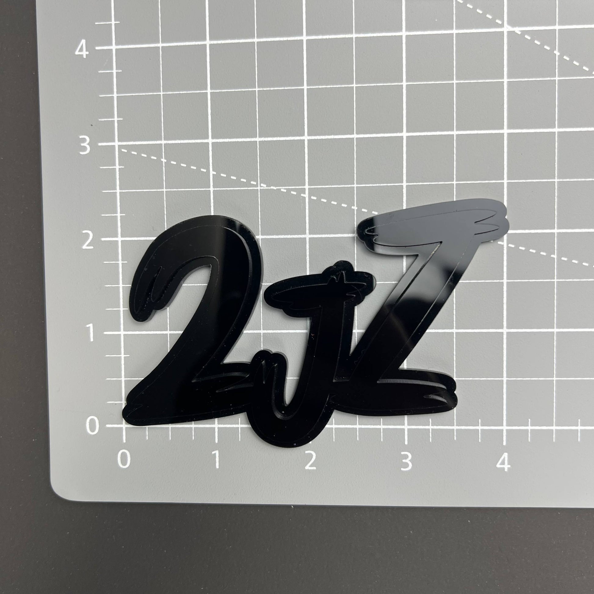 2JZ 3D Acrylic Badge - Car Truck Emblem Fender Tailgate Trunk Sticker