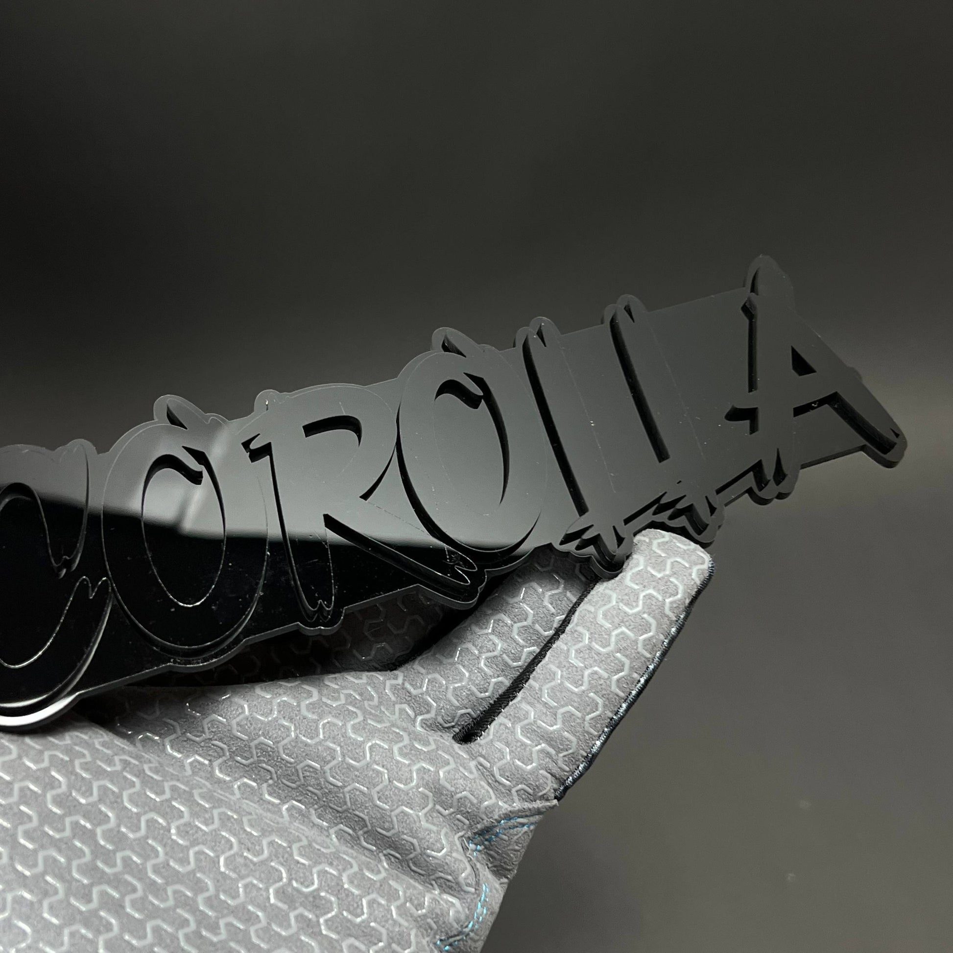 1PC COROLLA 3D Acrylic Badge - Car Truck Emblem Fender Tailgate Trunk Sticker