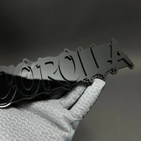 1PC COROLLA 3D Acrylic Badge - Car Truck Emblem Fender Tailgate Trunk Sticker