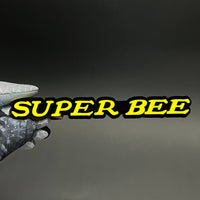 1PC SUPER BEE 3D Acrylic Badge - Car Truck Emblem Fender Tailgate Trunk Sticker