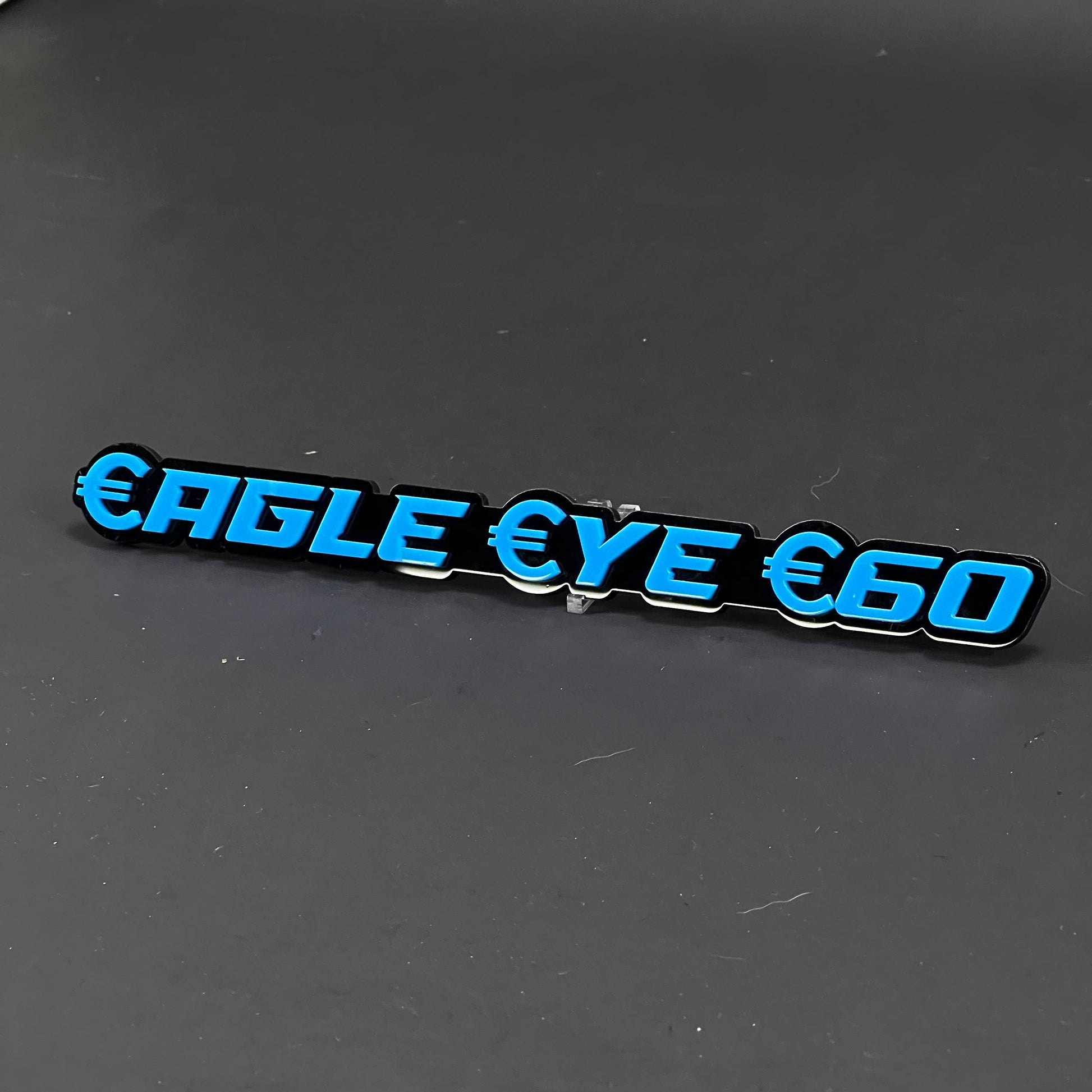 1PC EAGLE EYE E60 3D Acrylic Badge - Car Truck Emblem Fender Sticker