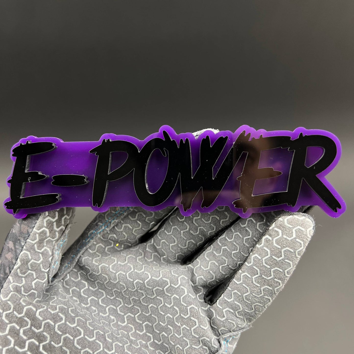 1PC E-POWER 3D Acrylic Badge - Car Truck Emblem Fender Tailgate Trunk Sticker