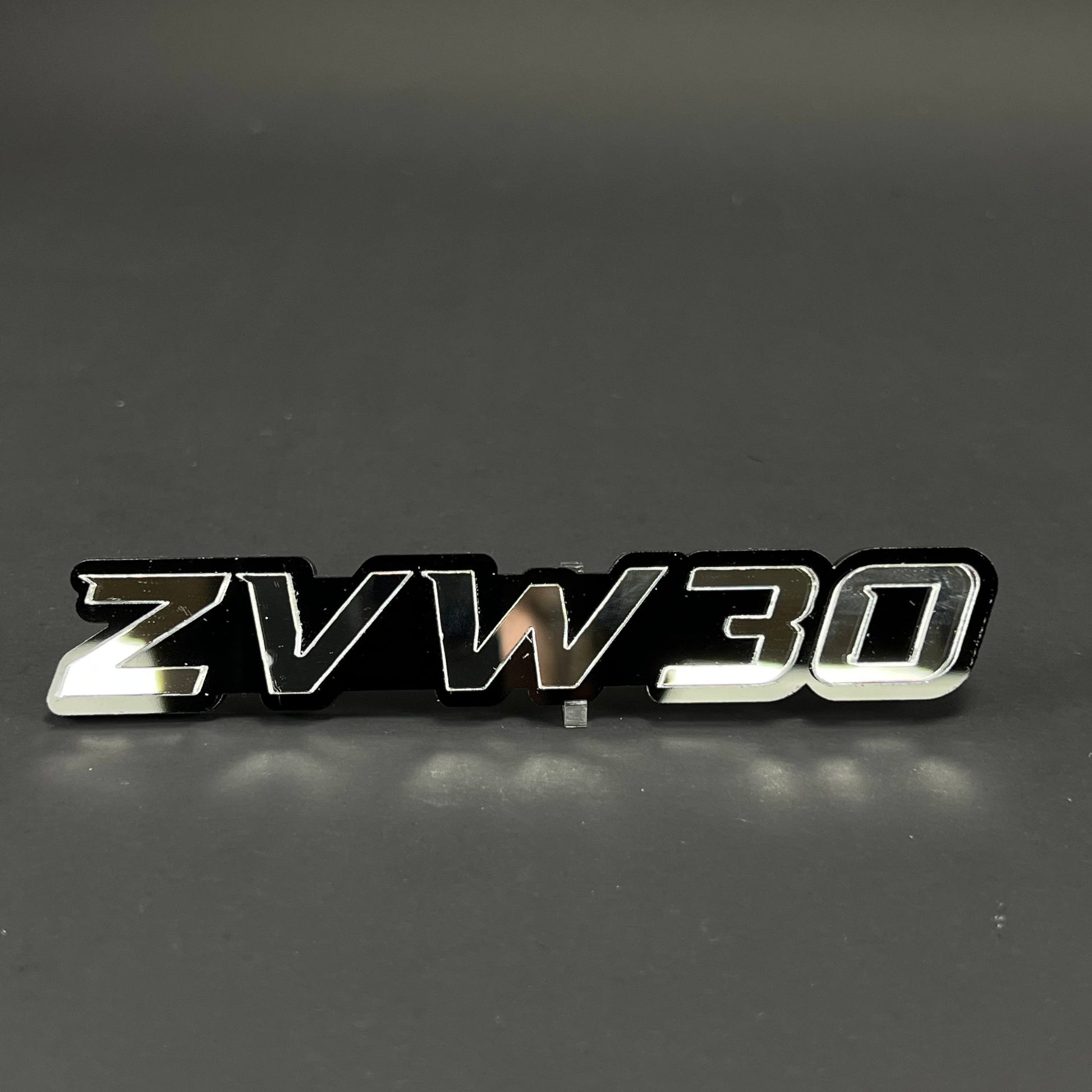 1PC ZVW30 3D Acrylic Badge - Car Truck Emblem Fender Tailgate Trunk Sticker