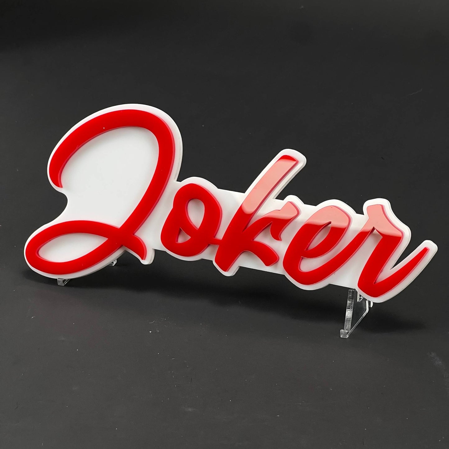 1PC Joker 3D Acrylic Badge - Car Truck Emblem Fender Tailgate Trunk Sticker