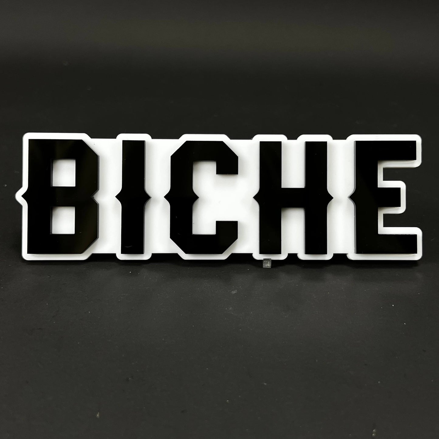 1PC BICHE 3D Acrylic Badge - Car Truck Emblem Fender Tailgate Trunk Sticker