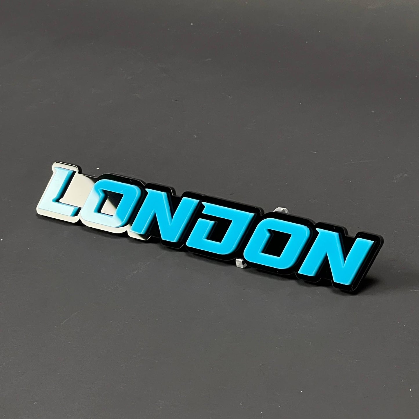 1PC LONDON 3D Acrylic Badge - Car Truck Emblem Fender Tailgate Trunk Sticker