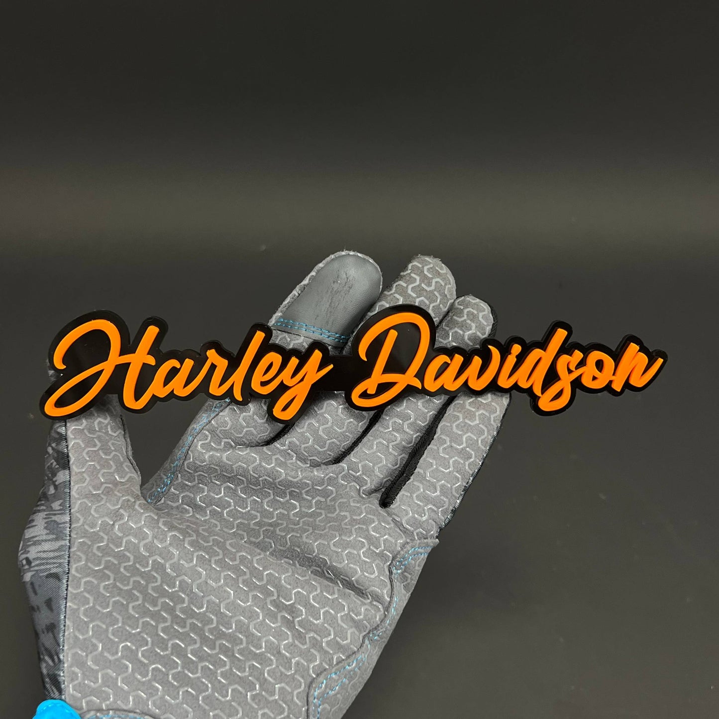 1PC Harley Davidson 3D Acrylic Badge - Car Truck Emblem Fender Sticker