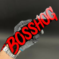 1PC BOSSHOG 3D Acrylic Badge - Car Truck Emblem Fender Tailgate Trunk Sticker