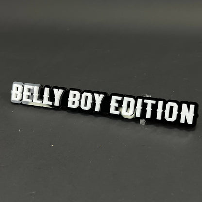 1PC BELLY BOY EDITION 3D Acrylic Badge - Car Truck Emblem Fender Sticker