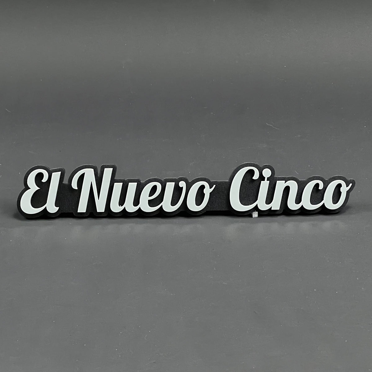 1PC El Nuevo Cinco 3D Acrylic Badge - Car Truck Emblem Fender Sticker