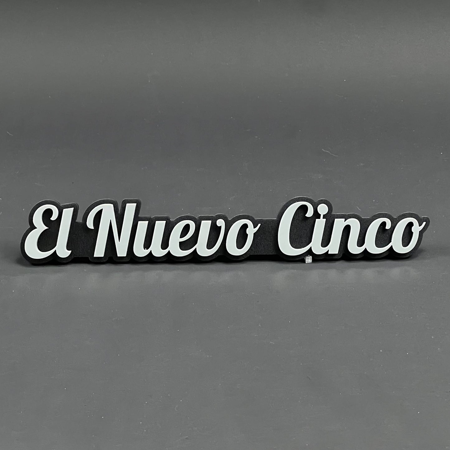 1PC El Nuevo Cinco 3D Acrylic Badge - Car Truck Emblem Fender Sticker