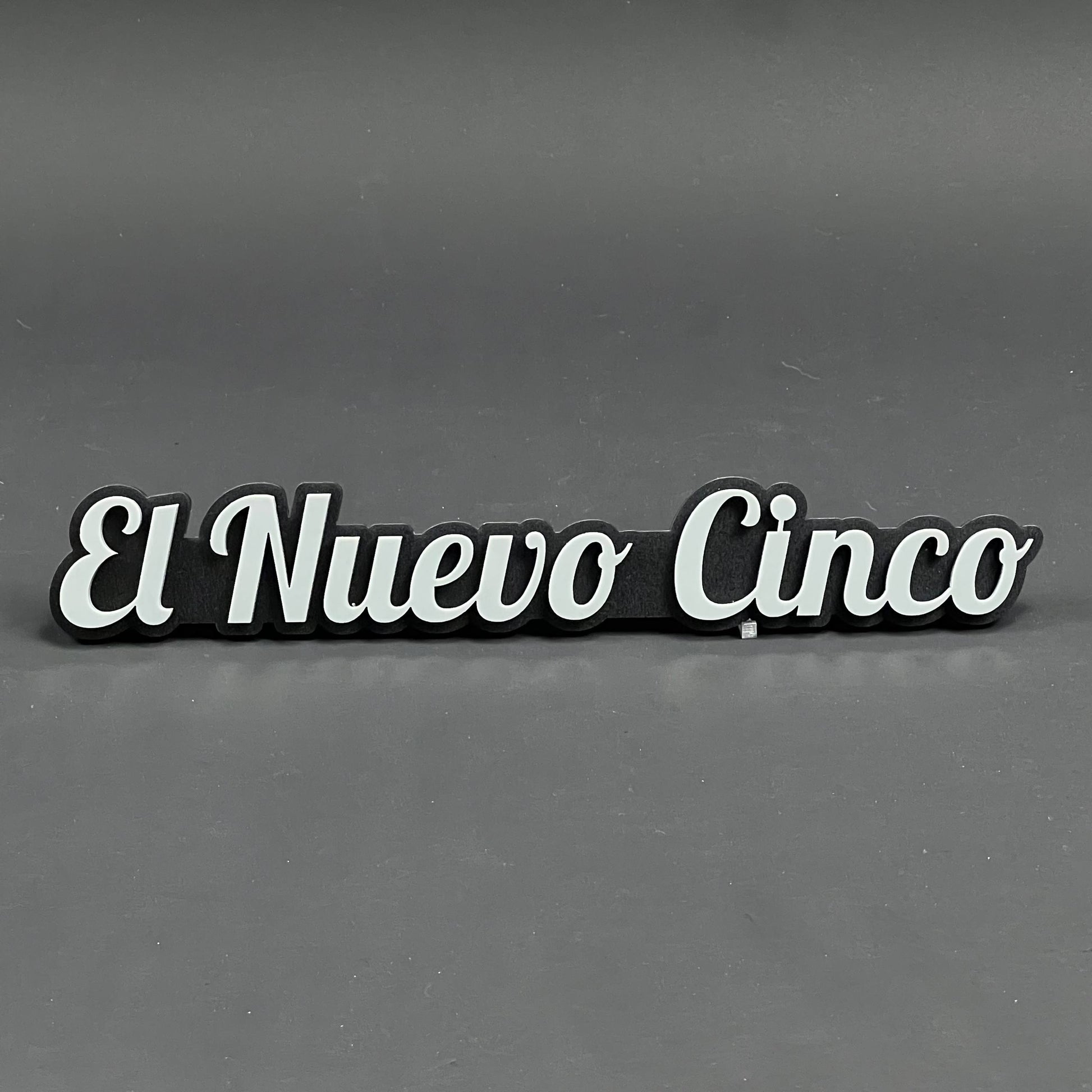 1PC El Nuevo Cinco 3D Acrylic Badge - Car Truck Emblem Fender Sticker