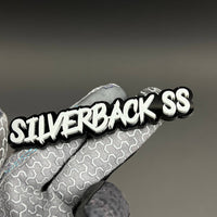 1PC SILVERBACK SS 3D Acrylic Badge - Car Truck Emblem Fender Sticker