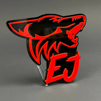 1PC EJ 3D Acrylic Badge - Car Truck Emblem Fender Tailgate Trunk Sticker