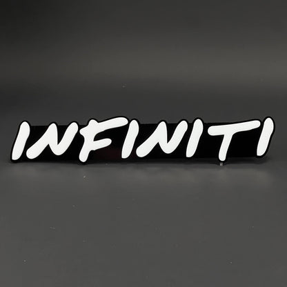1PC INFINITI 3D Acrylic Badge - Car Truck Emblem Fender Tailgate Trunk Sticker