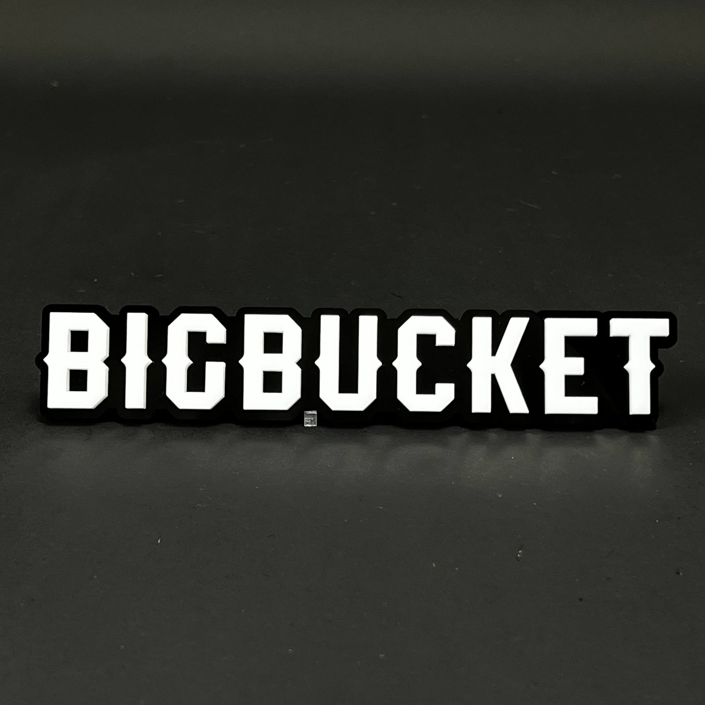 1PC BIGBUCKET 3D Acrylic Badge - Car Truck Emblem Fender Tailgate Trunk Sticker