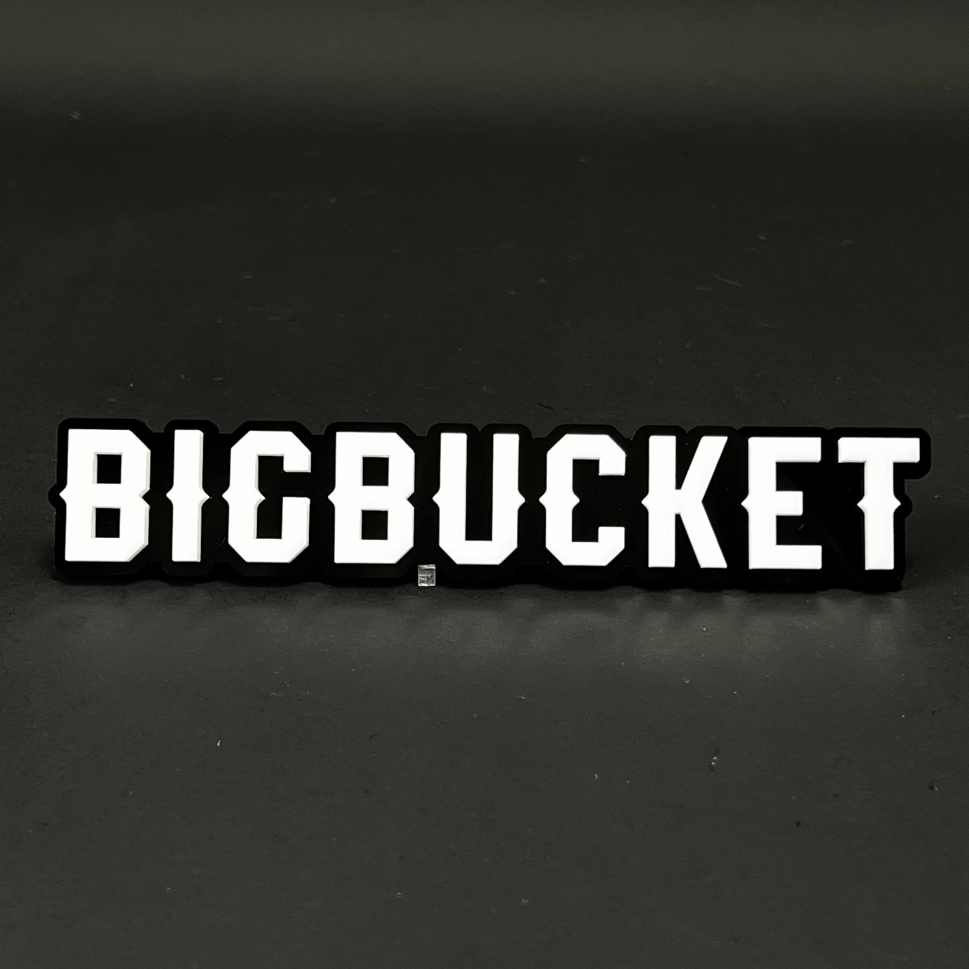 1PC BIGBUCKET 3D Acrylic Badge - Car Truck Emblem Fender Tailgate Trunk Sticker