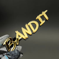 1PC BANDIT 3D Acrylic Badge - Car Truck Emblem Fender Tailgate Trunk Sticker