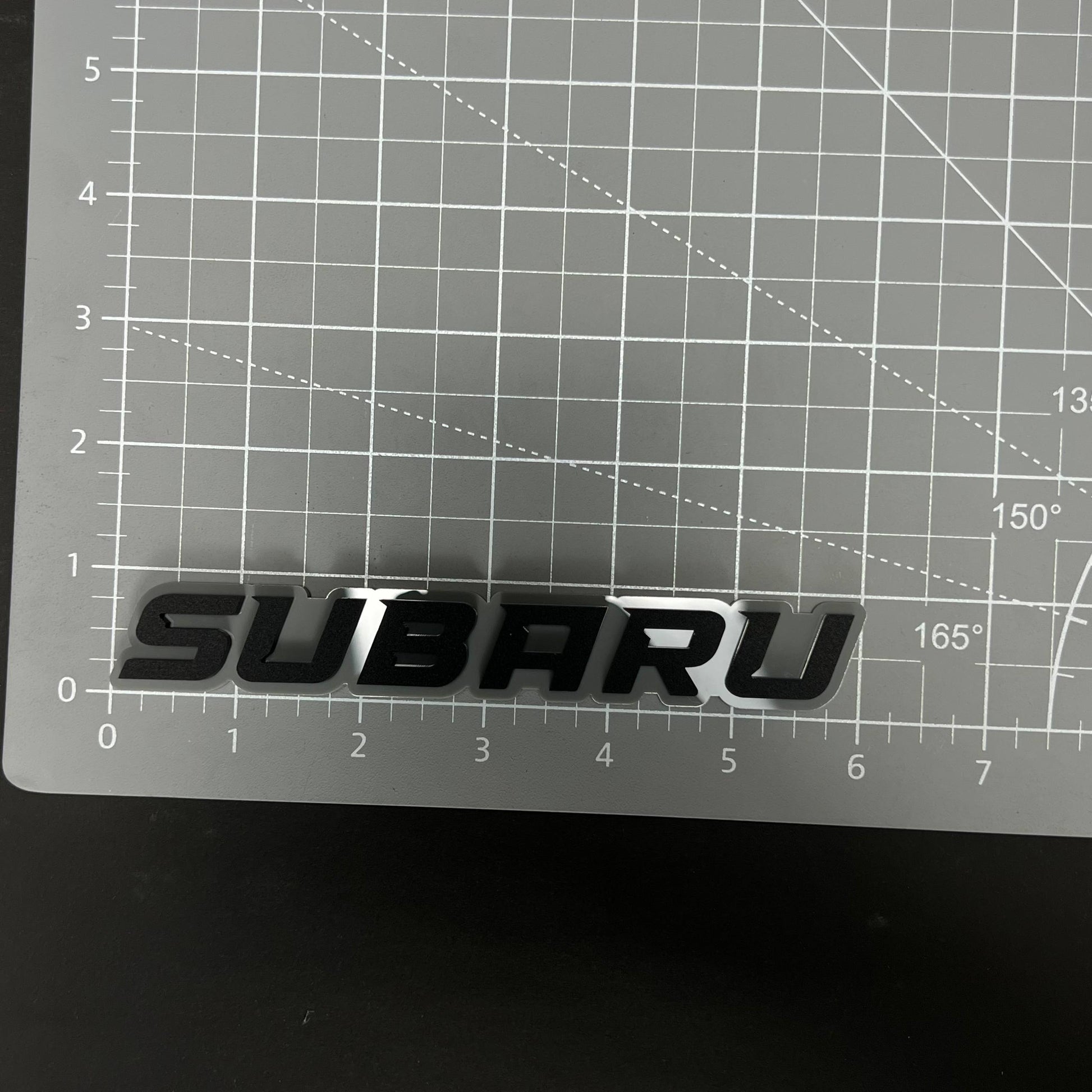 1PC SUBARU 3D Acrylic Badge - Car Truck Emblem Fender Tailgate Trunk Sticker