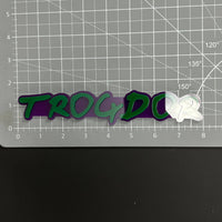 1PC TROGDOR 3D Acrylic Badge - Car Truck Emblem Fender Tailgate Trunk Sticker