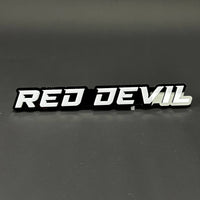 1PC RED DEVIL 3D Acrylic Badge - Car Truck Emblem Fender Tailgate Trunk Sticker