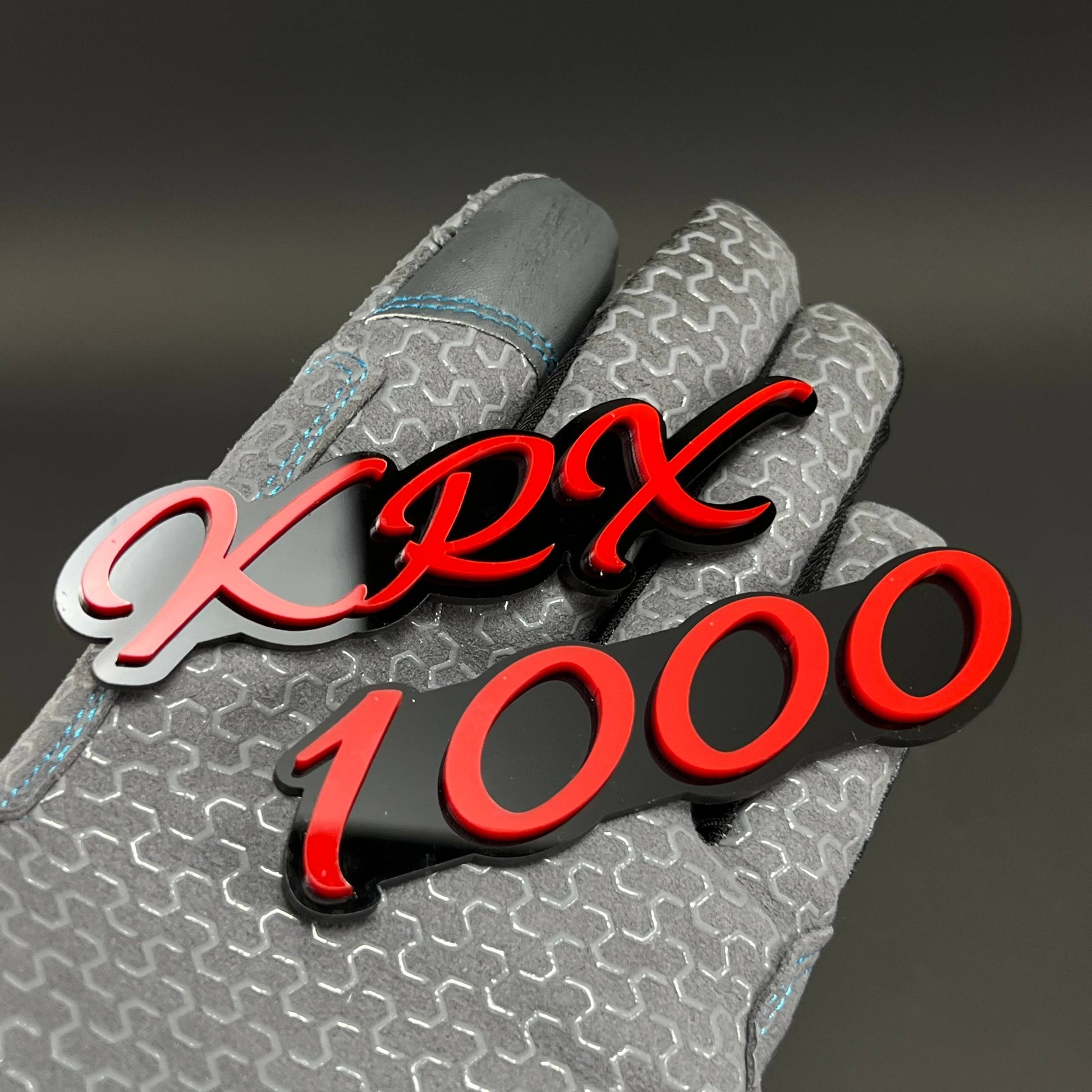 1PC KRX 1000 3D Acrylic Badge - Car Truck Emblem Fender Tailgate Trunk Sticker