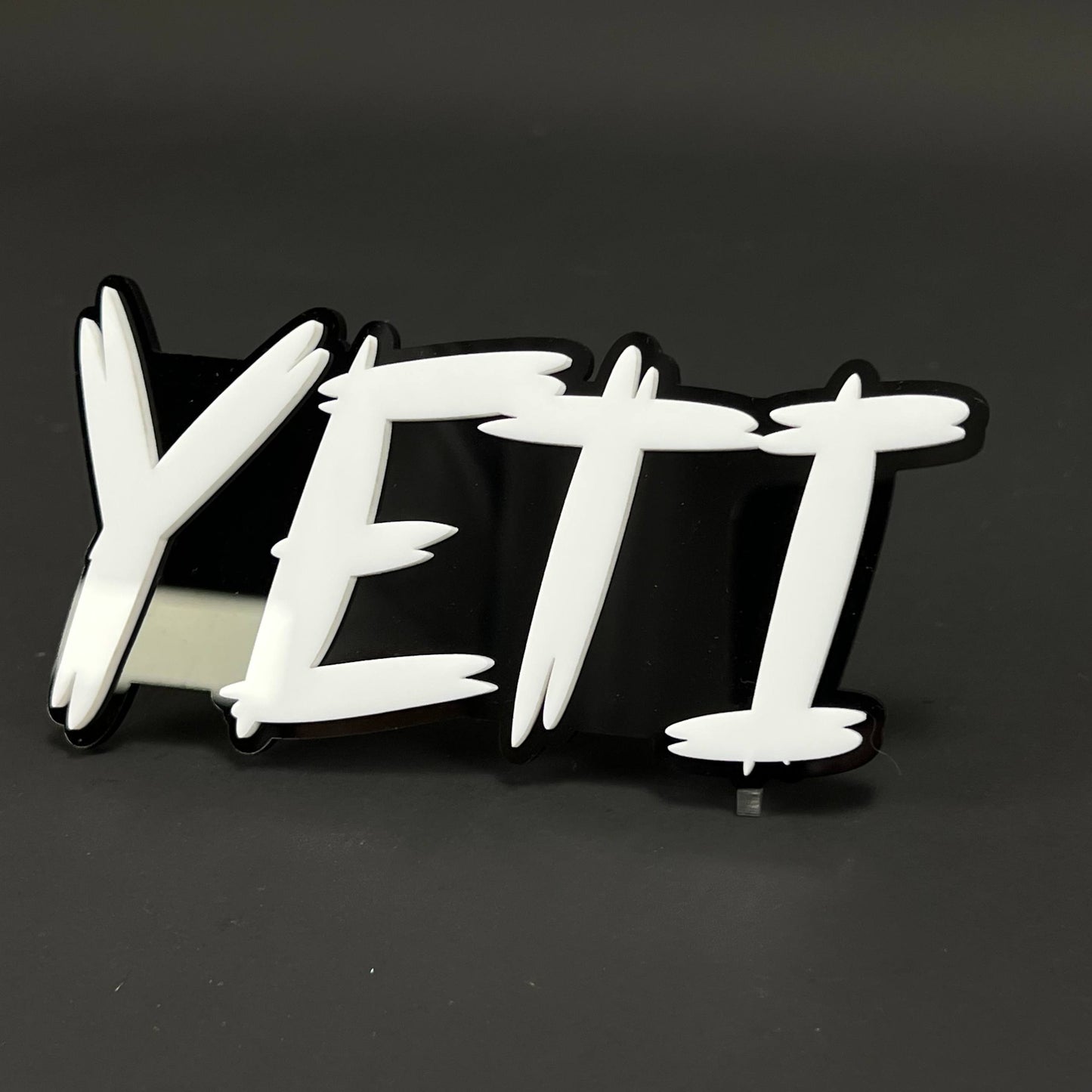 1PC YETI 3D Acrylic Badge - Car Truck Emblem Fender Tailgate Trunk Sticker