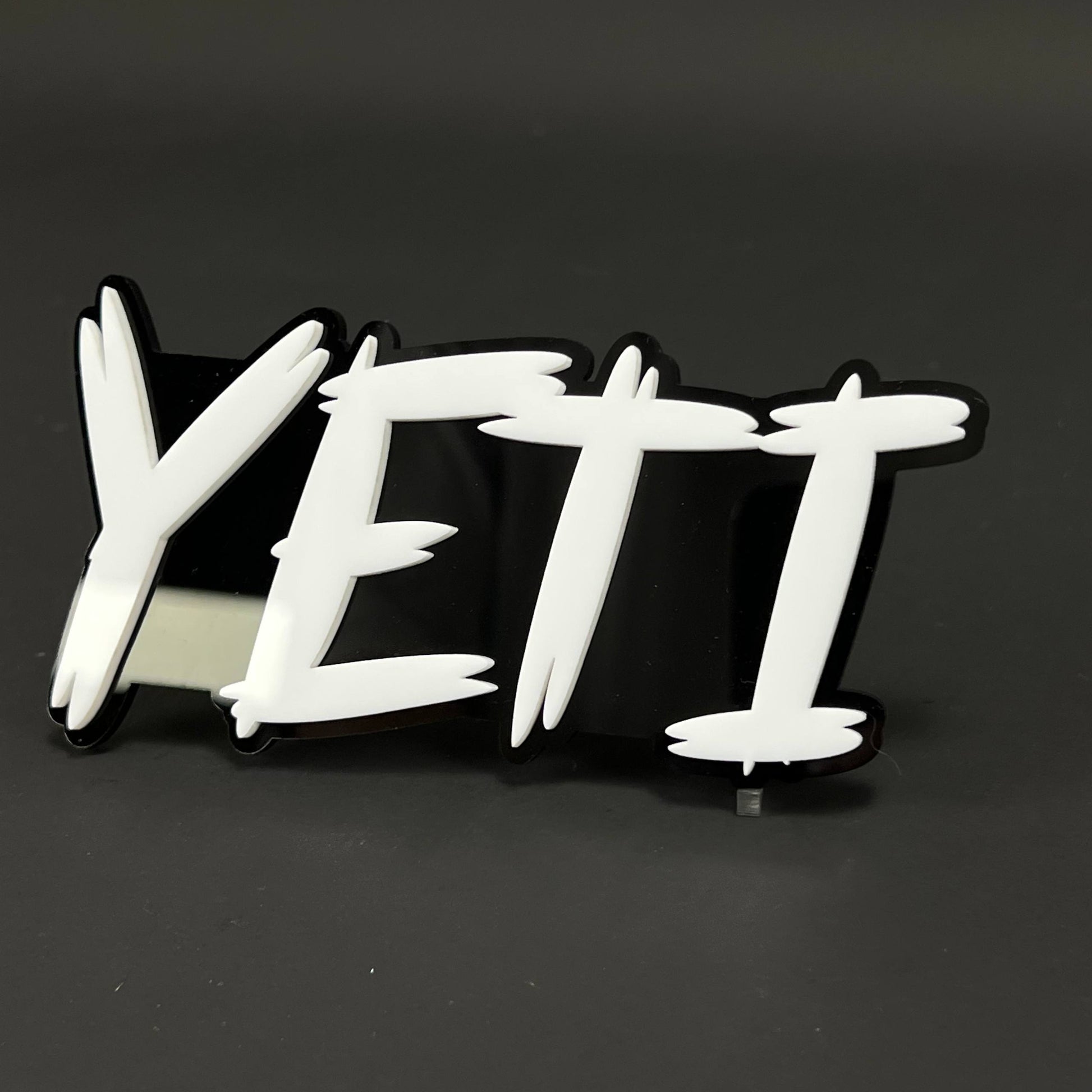 1PC YETI 3D Acrylic Badge - Car Truck Emblem Fender Tailgate Trunk Sticker
