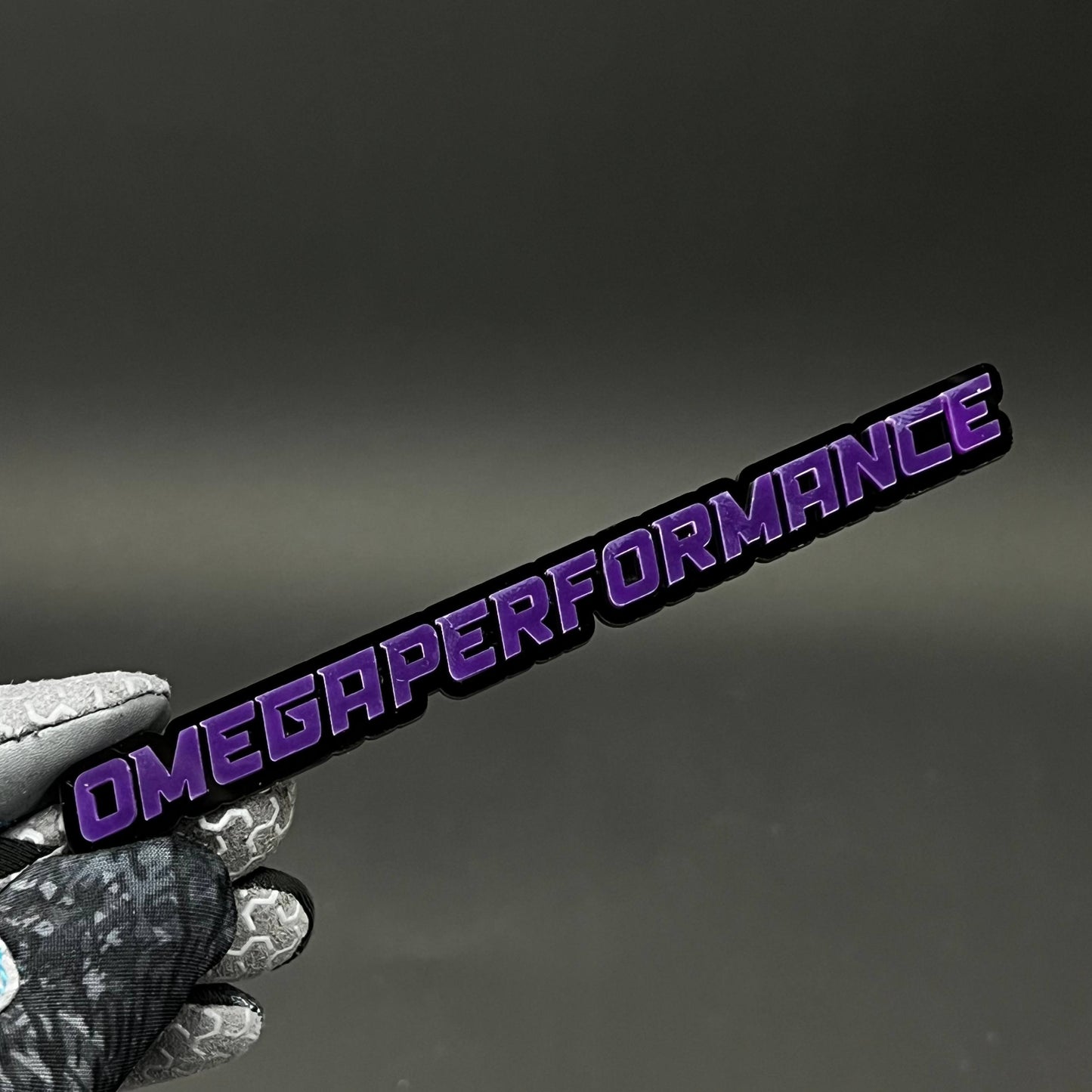 1PC OMEGAPERFORMANCE 3D Acrylic Badge - Car Truck Emblem Fender Sticker