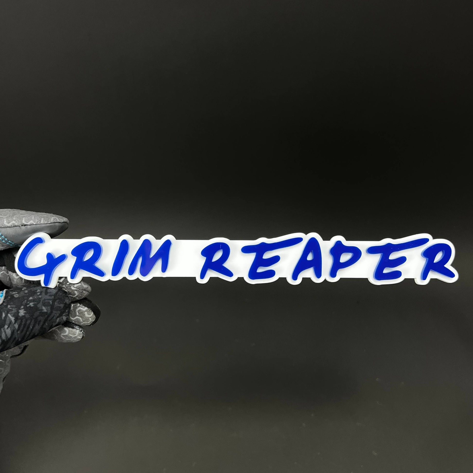 1PC GRIM REAPER 3D Acrylic Badge - Car Truck Emblem Fender Sticker